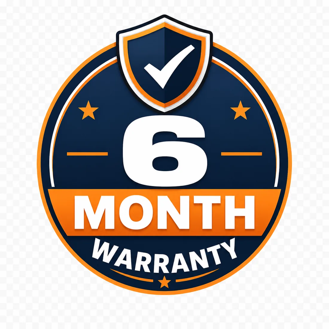 6 Month Warranty